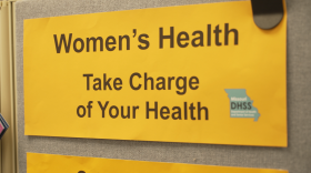 A sign at the Missouri Department of Health and Senior Services in Jefferson City. (Photo taken in February 2026).