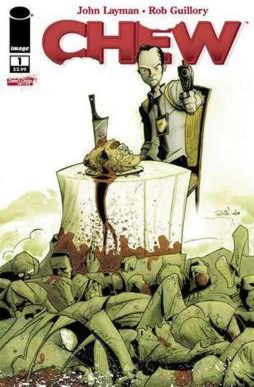 The main character in the acclaimed comic book series <em>Chew</em> is Tony Chu, a Chinese-American police detective who can receive psychic visions about any object he ingests. (This includes people.)