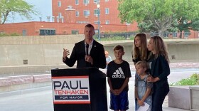 Paul TenHaken announces he will be running to continue being mayor of Sioux Falls.