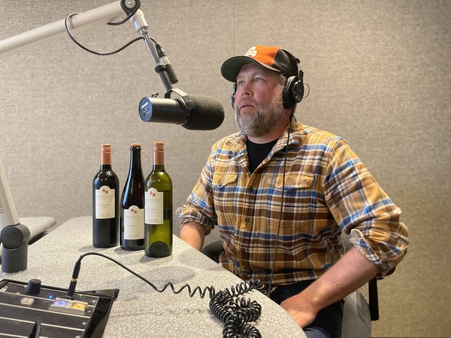 Todd Bostock in KJZZ's studios.