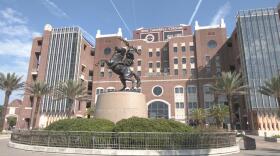 Florida State University's football team plays at Doak Campbell Stadium.