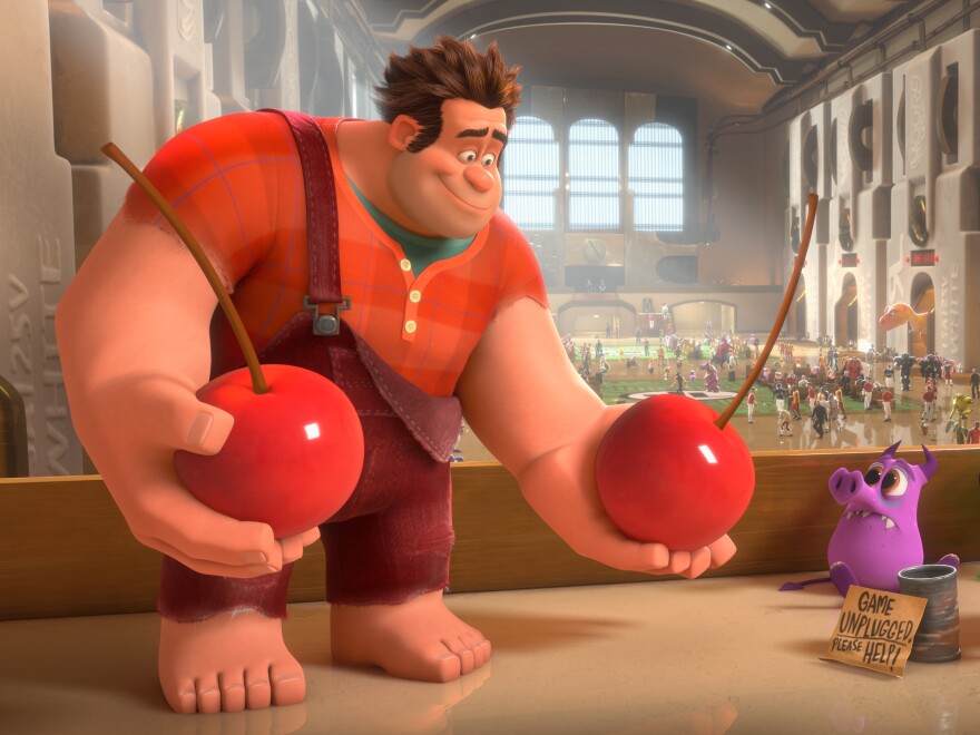 Tired of being overshadowed by Fix-It Felix Jr., the "good guy" star of their game, Ralph (John C. Reilly) sets off on a quest to prove he's got what it takes to be a hero.