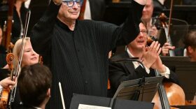 Conductor Michael Tilson Thomas with the London Symphony Orchestra 2024