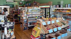 The grocery offerings at Riverwest Co-op, which is currently staring down another tough financial situation.