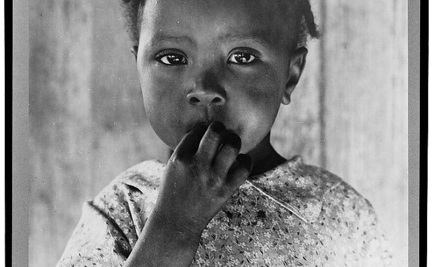 black and white great depression