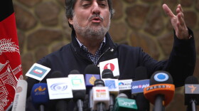 Despite his election loss, Abdullah Abdullah has remained the main political rival of Afghan President Hamid Karzai. Here, he holds a press conference at his residence in Kabul last month.