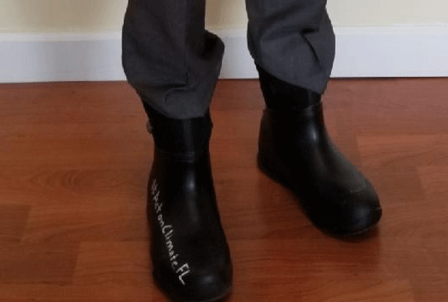 Why A MiamiDade Senator Is Wearing Rain Boots To The Start Of