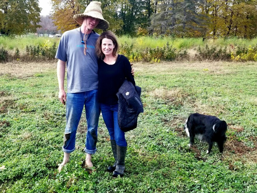 Kristin and Mark Kimball work 1,600 acres of farmland in northern New York. After more than a decade on the land, they say it's the hardest life the can imagine and it's tested their marriage, but they're still having fun.