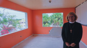 The Rev. Debra Andrew Maconaughey of St. Columba Episcopal Church in Marathon, which is rehabbing a 16-unit apartment complex.