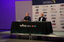 Incumbent Rick Minor and C.B. Lorch discuss issues during a candidate forum for Leon County Commission District 3 seat.