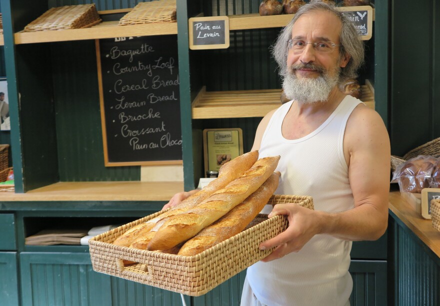 Francois Morin opened Le Fournil in downtown Billings at the end of 2017. He began with baking baguettes and have expanded his offerings over the years.