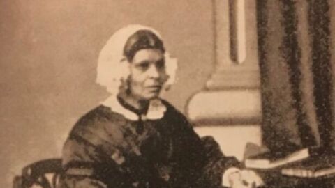 A portrait of Mary Ann Macham, who — in 1830 — escaped slavery in Virginia and found freedom in England