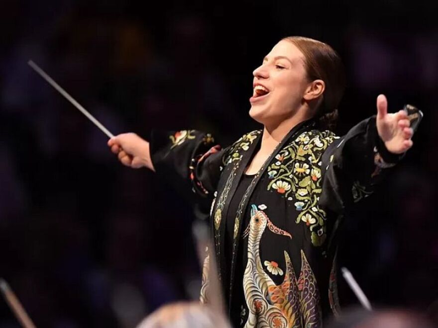 Dalia Stasevska leads the first night of the BBC Proms.