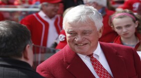 Bob Castellini on Reds Opening Day on March 31, 2014.
