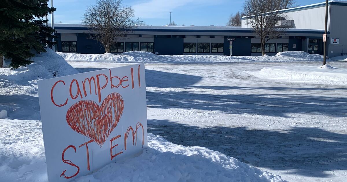 Anchorage parents make last-ditch effort to stop Campbell STEM’s sudden closure