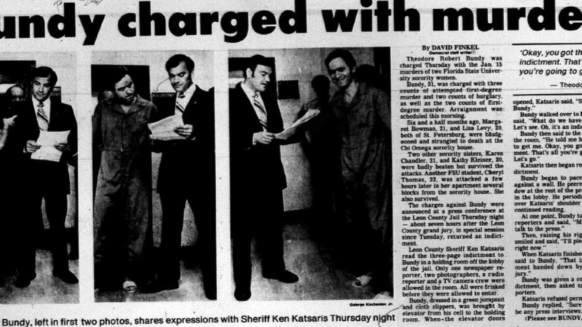 Tallahassee Remembers Bundy Attack 40 Years Later | WFSU News, image size:1200x675