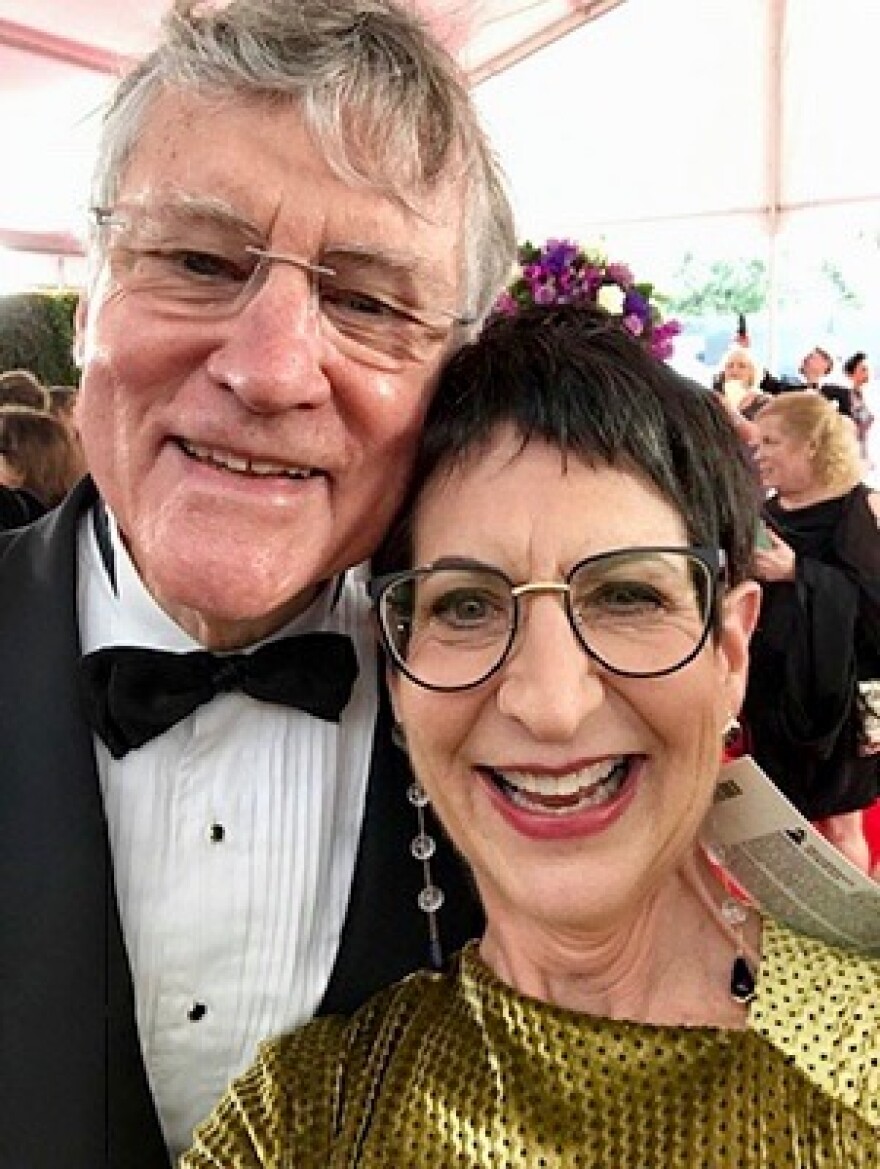 William Ferris earned recognition at the 2019 Grammy Awards for his latest project, "Voices of Mississippi." His wife Marcie Cohen Ferris joins him on the red carpet. 