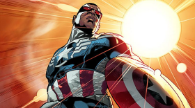 Sam Wilson, the new Captain America.