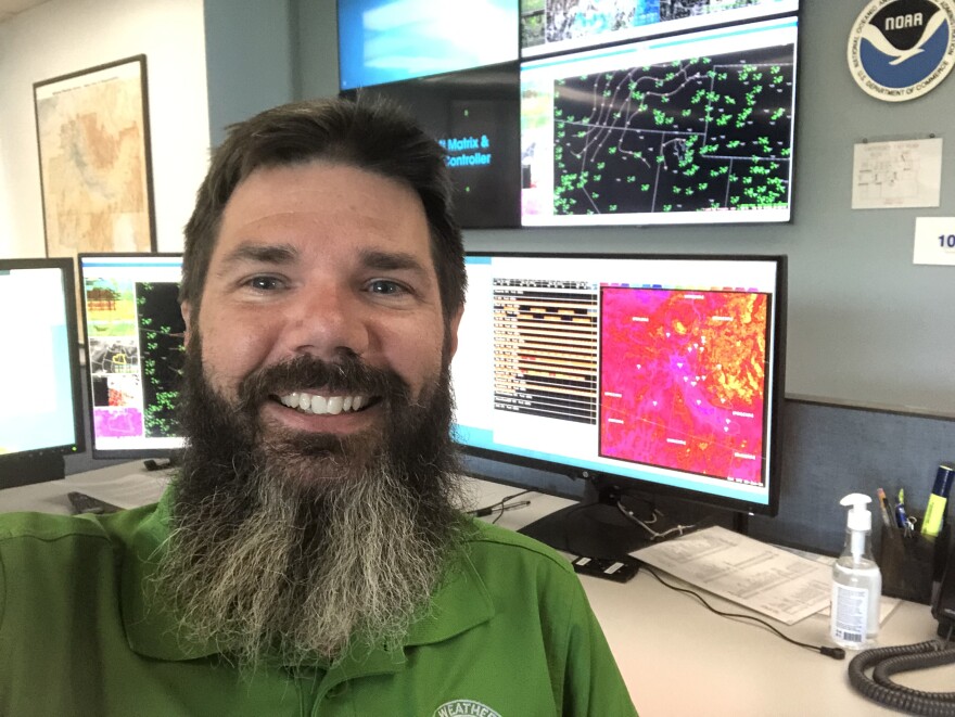 photo of Michael Cantin, meteorologist at National Weather Service in Boise