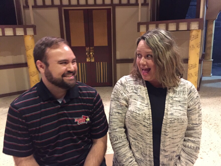 Nick Benson and Cristen Monson