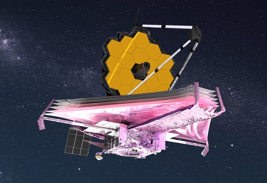 Artist conception of the James Webb Space Telescope