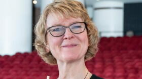 Gretchen Morse plays oboe and French horn with the Lansing Symphony Orchestra. The LSO plays the soundtrack accompanying a screening of Harry Potter and the Sorcerer's Stone Friday and Saturday at the Wharton Center.