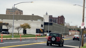 A newly re-striped section of 4th Street in downtown Davenport was open to westbound traffic Tuesday, Oct. 27, and will be open to two-way traffic between River Drive and Harrison by Thursday, Oct. 29.