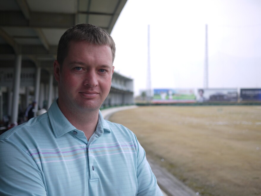 Gareth Winslow is head coach at Shanghai's Junior Golf Academy. He is the former coach of China's national women's team. He says promoting golf in the current political environment can be tricky.