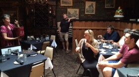 Food tourists get good food and a history lesson during a food tour on Columbia's Main Street.