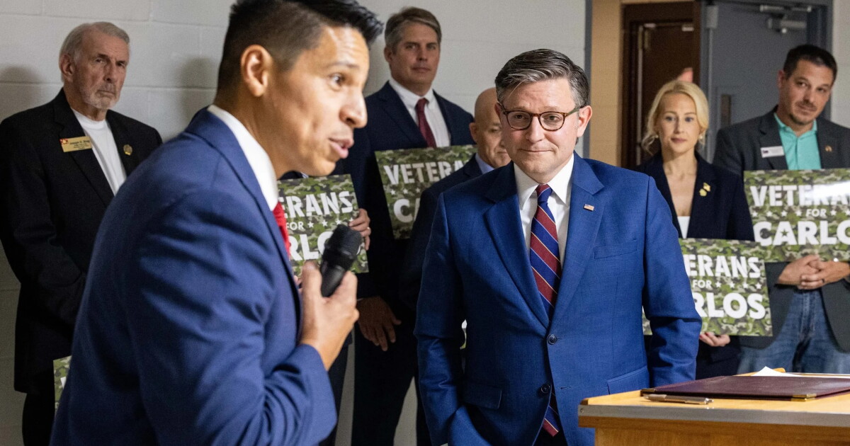 ‘The whole enchilada’: House Speaker Mike Johnson says all eyes are on San ...