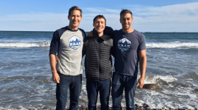 Tripp (left), Chris (center)
and Trevor Burd. (Courtesy Burd Family)
