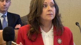 State Auditor and Inspector Cindy Byrd reviews numbers during a Friday meeting of the Board of Equalization at the Capitol. Editor’s note: This story is part of Oklahoma Voice’s end-of-year series that provides updates to some stories that captured the interest of Oklahomans in 2025.