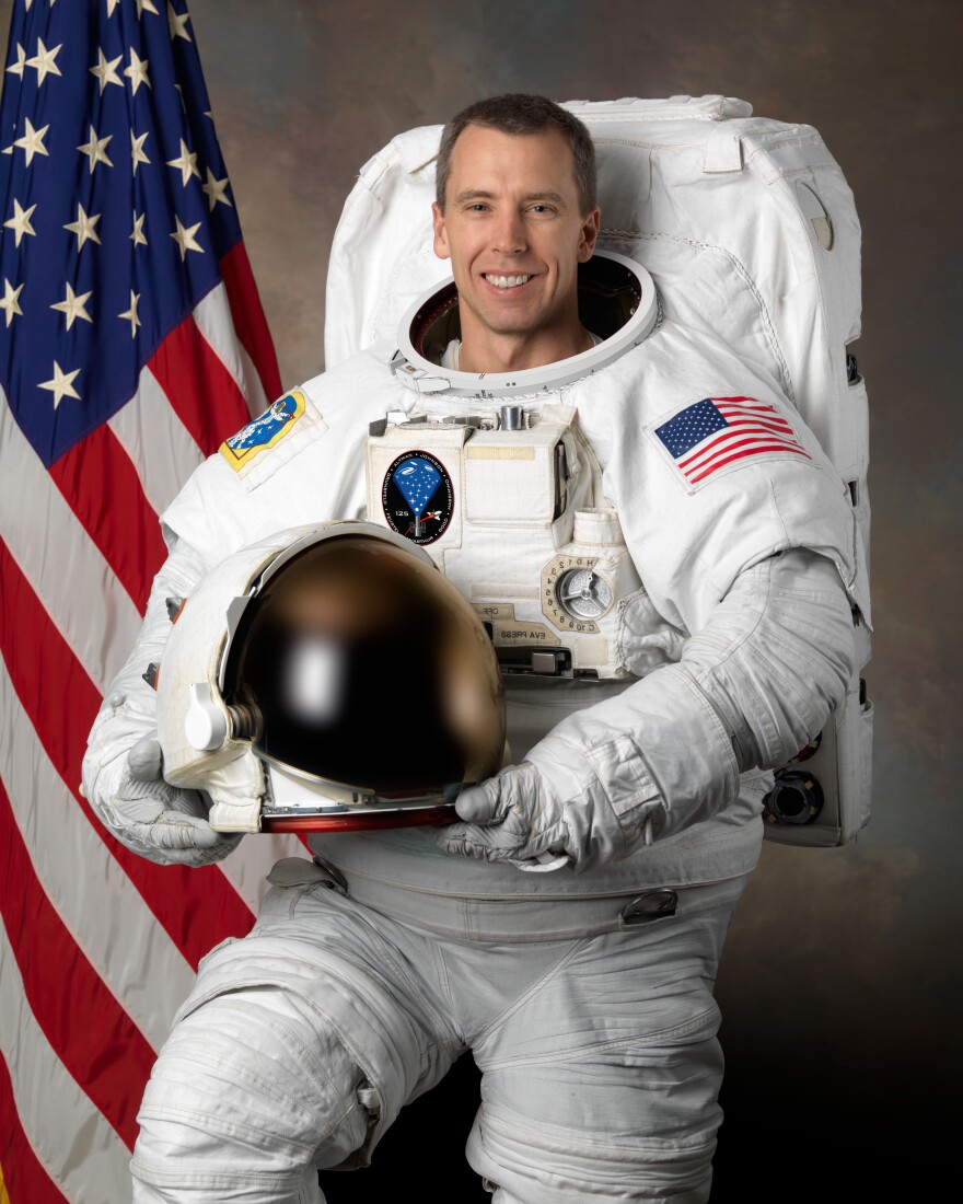 Professional portrait of astronaut Andrew Feustel. 