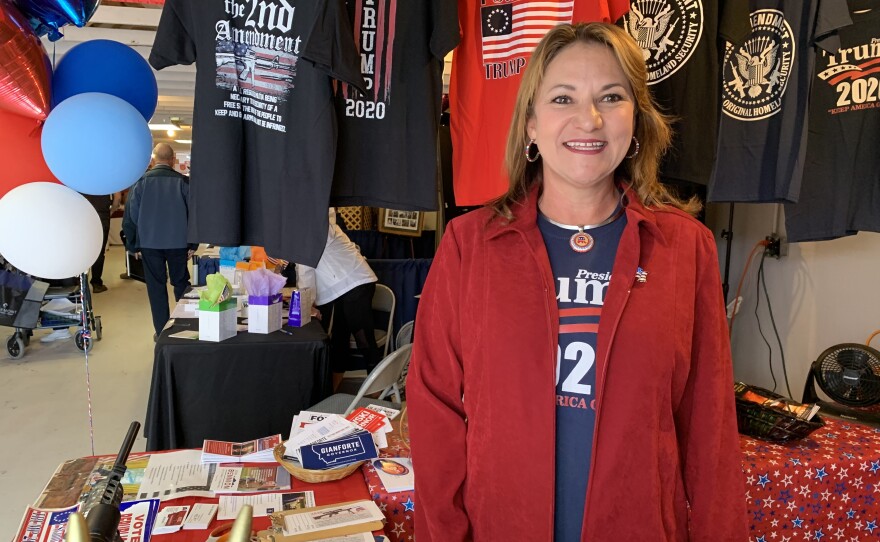 Montana State Rep. Theresa Manzella says President Trump's message of "America first" resonates in conservative Ravalli County, south of Missoula.