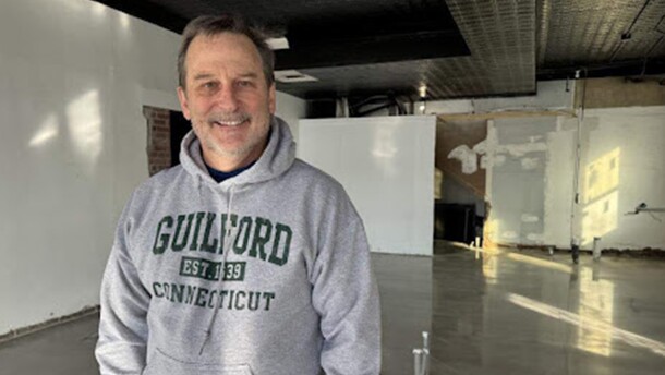 Tom Geagan is opening a restaurant called Tommy’s Apizza in April.