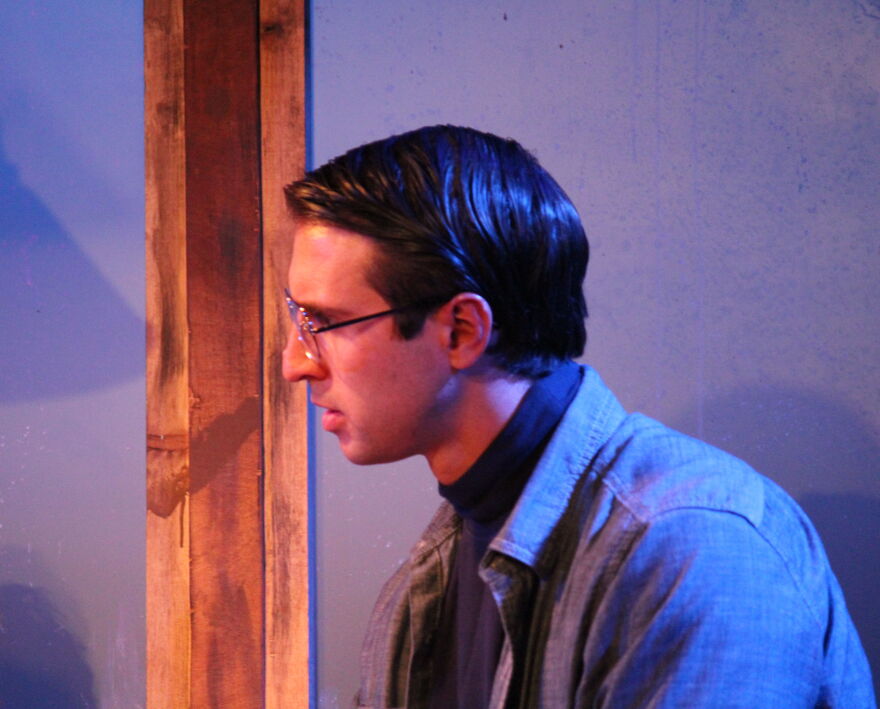 Sean Fleming is Roy Scheider in 'The Shark Is Broken.'