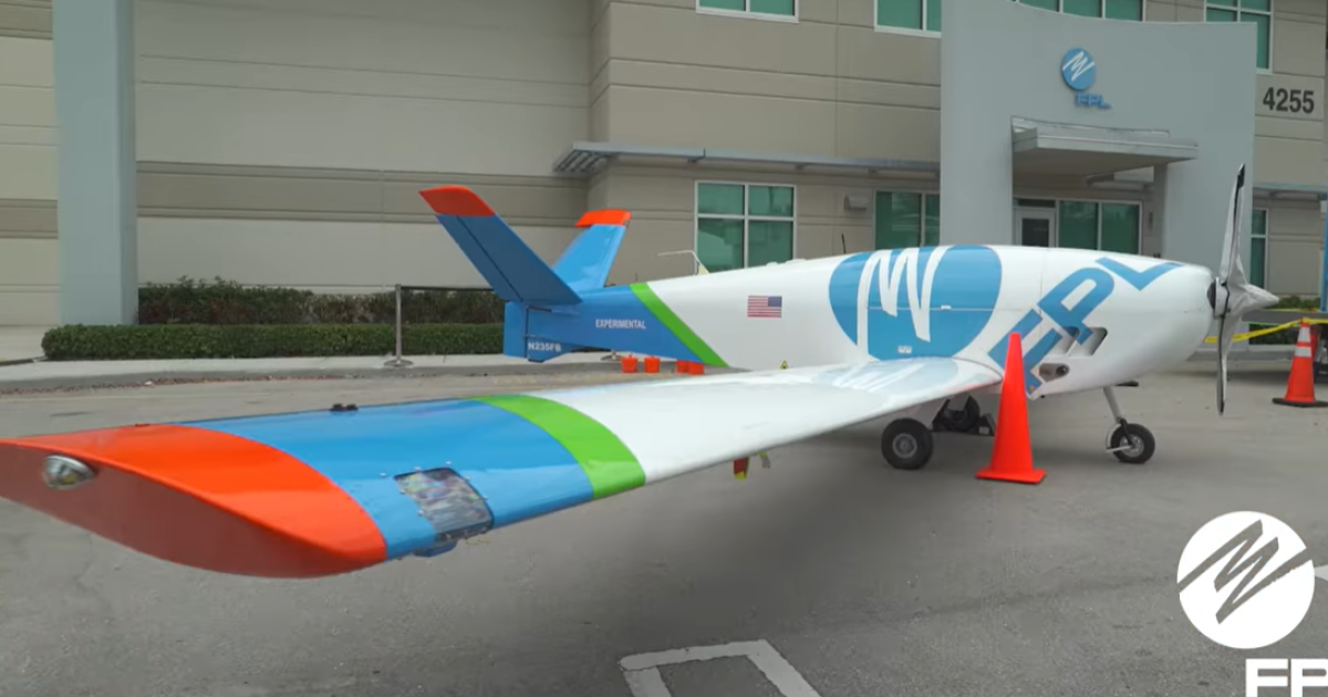 FPL To Conduct Maiden Voyage Of FPLAir One Large scale Drone WGCU PBS 