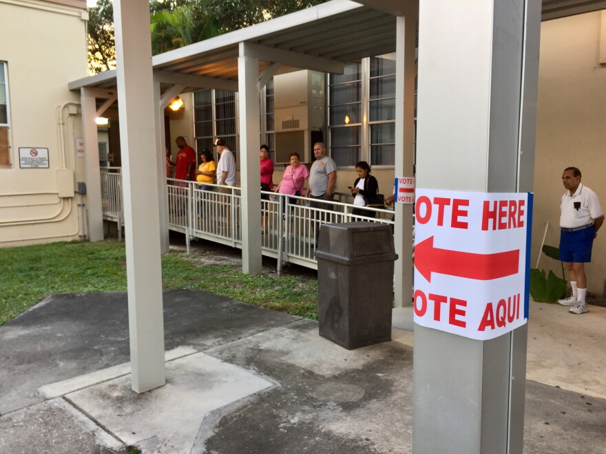 More than 400,000 South Florida voters have already cast their ballots for the primary elections. 