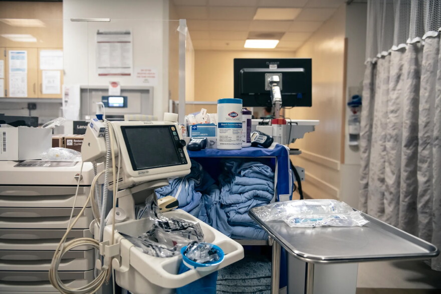 The Martin Luther King Community Hospital in Los Angeles on July 26, 2022.