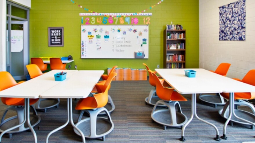 Grand Rapids University Preparatory Academy classroom