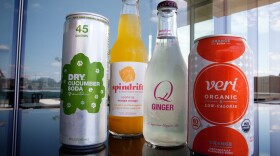 Samples from Dry Soda, Spindrift, Q and Veri Organic, four small companies that are trying to win back soda lovers by lowering the sugar.