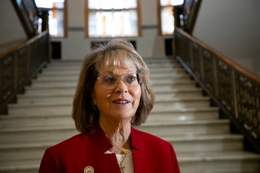 State Sen. Barbara Kirkmeyer, candidate for Colorado governor. May 8, 2026.