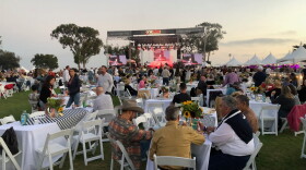 People at the 2025 One805Live! fundraiser in Summerland.