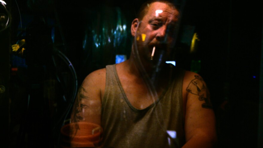 The men who pilot the boats that fill <em>Leviathan</em> are shown in stark, raw honesty — though the film is completely devoid of dialogue.