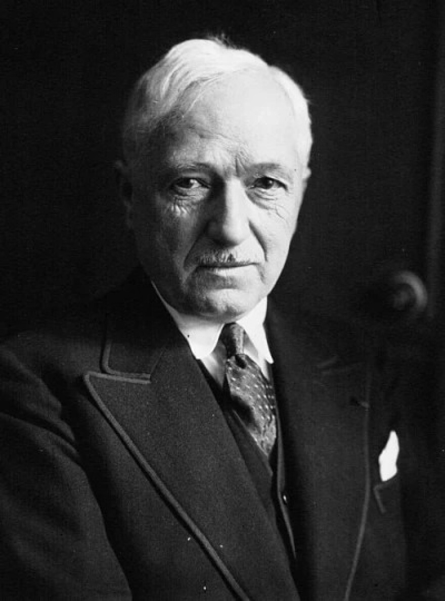 Frenchman Jules Rimet, pictured here in 1933, was the longest serving president of FIFA and is known as the driving force behind creation of the FIFA World Cup.