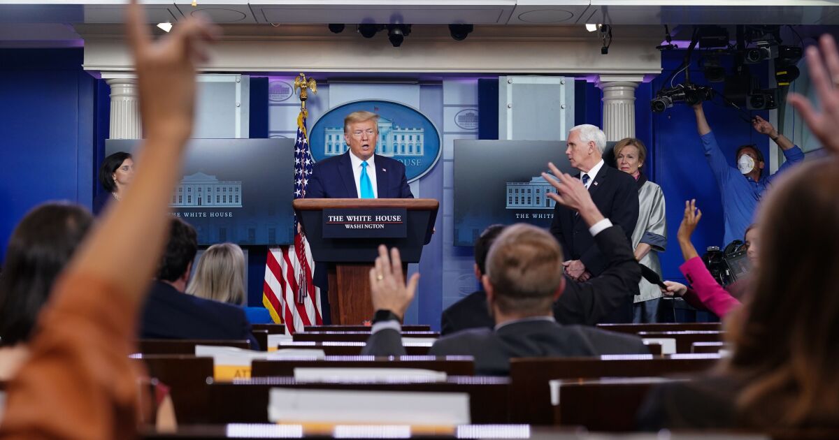 Trump Touts Administration's Pandemic Handling