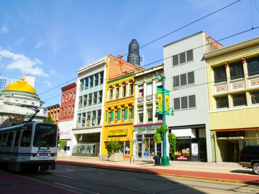 Main Street, downtown Buffalo