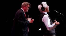 Garrison Keillor and Fred Newman