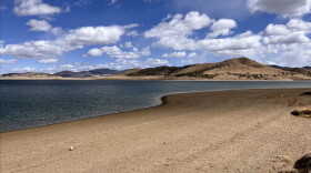 Aurora Water's proposed Wild Horse Reservoir in Park County would store 93,000 acre-feet of water, about double the capacity of the city's Spinney Mountain Reservoir, where water levels in 2026 were so low that boating was not permitted.