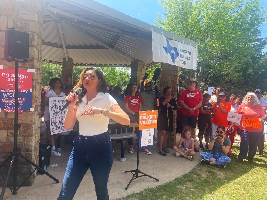 Texas State Rep. Mihaela Plesa wants Collin County to elect more politicians who are willing to support gun reforms.